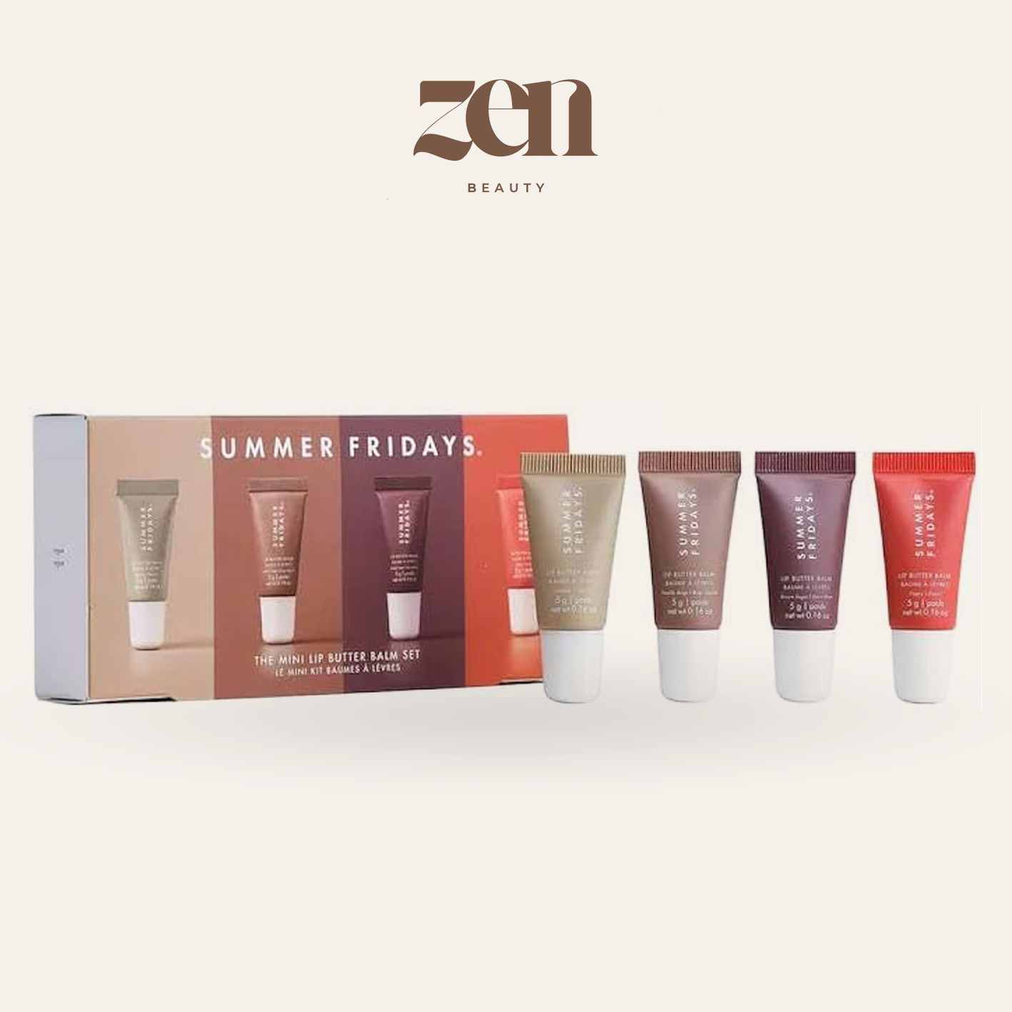 Summer Fridays The Mini Lip Butter Balm Set